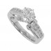 2.02 ct Ladies Round Cut Diamond Enagegment Ring In Channel Setting